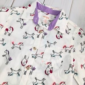 New Unicorn Button Down